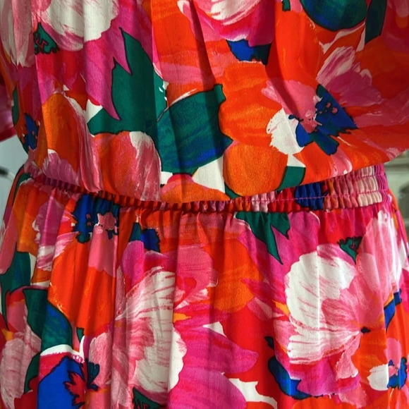 Abel the label ATL Anthropologie floral high-low Dress - Picture 7 of 15